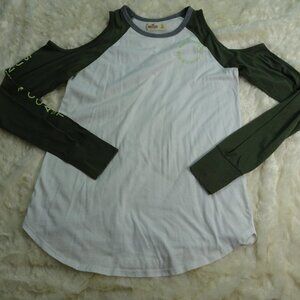 Hollister Shoulderless L/S Shirt Small